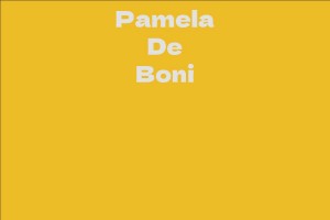 Pamela De Boni