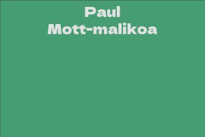 Paul Mott-malikoa