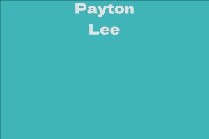 Payton Lee