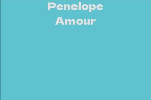 Penelope Amour