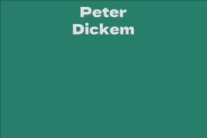 Peter Dickem