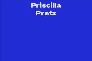 Priscilla Pratz