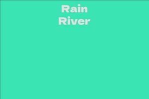 Rain River
