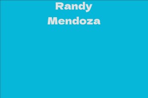 Randy Mendoza