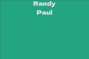 Randy Paul