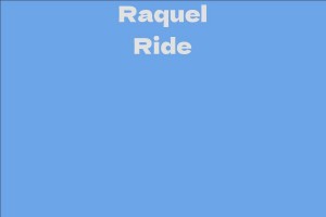Raquel Ride
