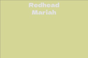 Redhead Mariah
