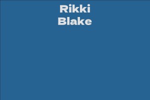 Rikki Blake