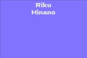 Riku Hinano