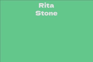 Rita Stone