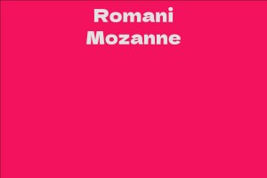 Romani Mozanne