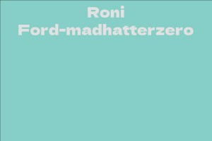 Roni Ford-madhatterzero