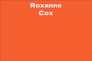 Roxanne Cox