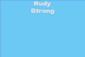 Rudy Strong
