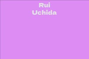 Rui Uchida