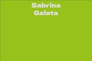 Sabrina Gelata