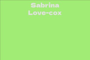 Sabrina Love-cox