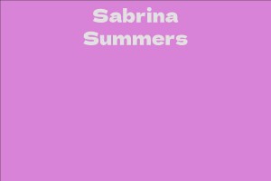 Sabrina Summers