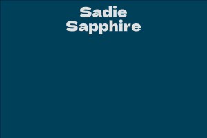 Sadie Sapphire