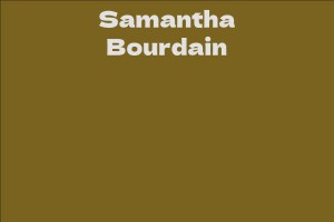 Samantha Bourdain