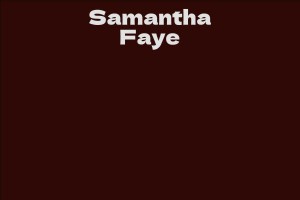 Samantha Faye