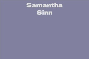 Samantha Sinn