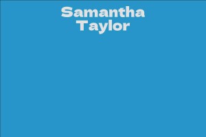 Samantha Taylor