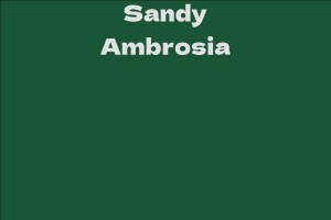 Sandy Ambrosia