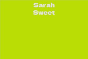 Sarah Sweet