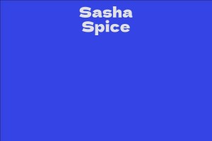 Sasha Spice
