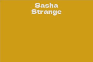 Sasha Strange