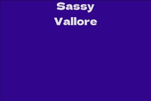Sassy Vallore