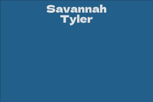Savannah Tyler