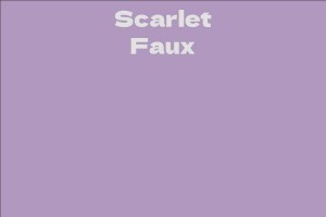 Scarlet Faux