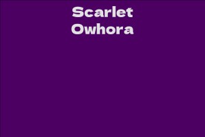 Scarlet Owhora