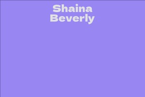Shaina Beverly