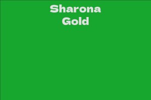 Sharona Gold