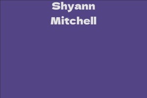Shyann Mitchell