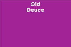 Sid Deuce