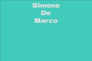 Simone De Marco
