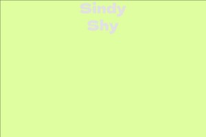 Sindy Shy