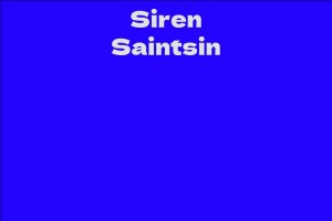 Siren Saintsin