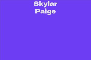 Skylar Paige