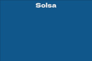 Solsa