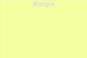 Sonya