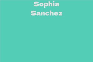 Sophia Sanchez