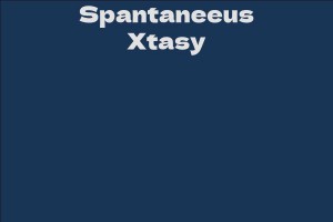 Spantaneeus Xtasy