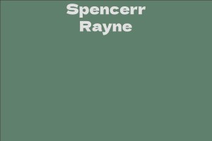 Spencerr Rayne