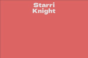 Starri Knight