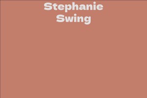 Stephanie Swing